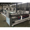 Automatic corrugated carton box glue machine for make cartons